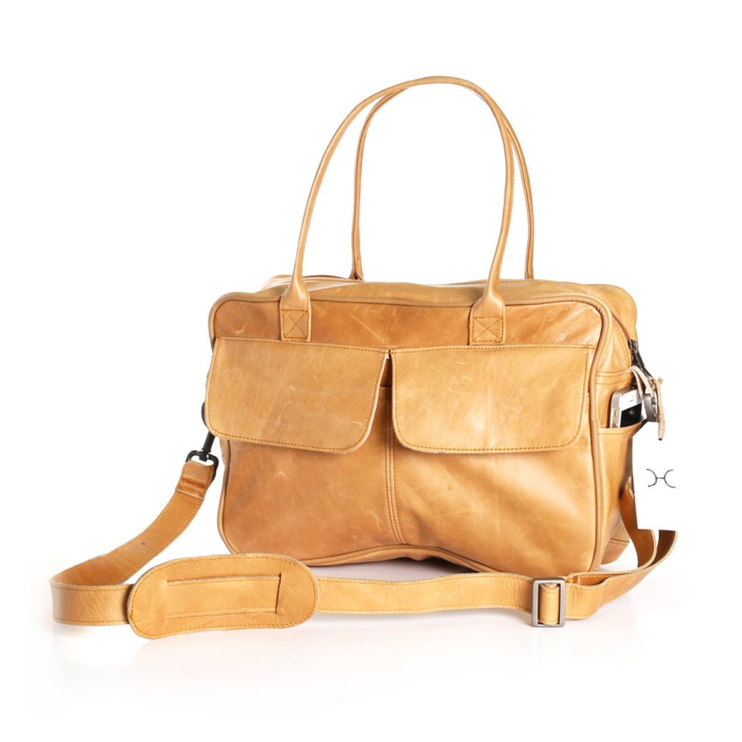 Thandana Leather Briefcase - KaryKase