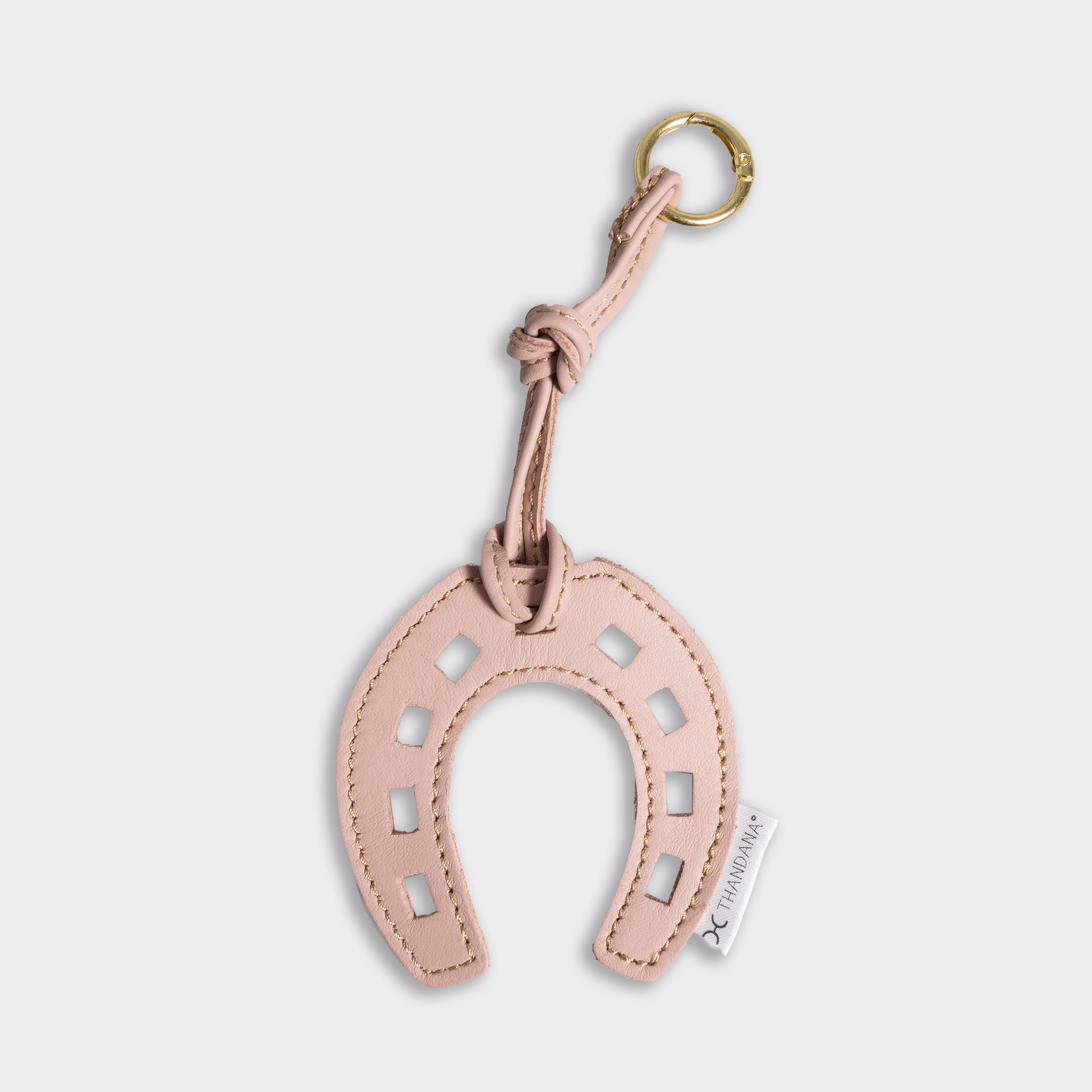 Thandana Leather Charm Key Ring - KaryKase