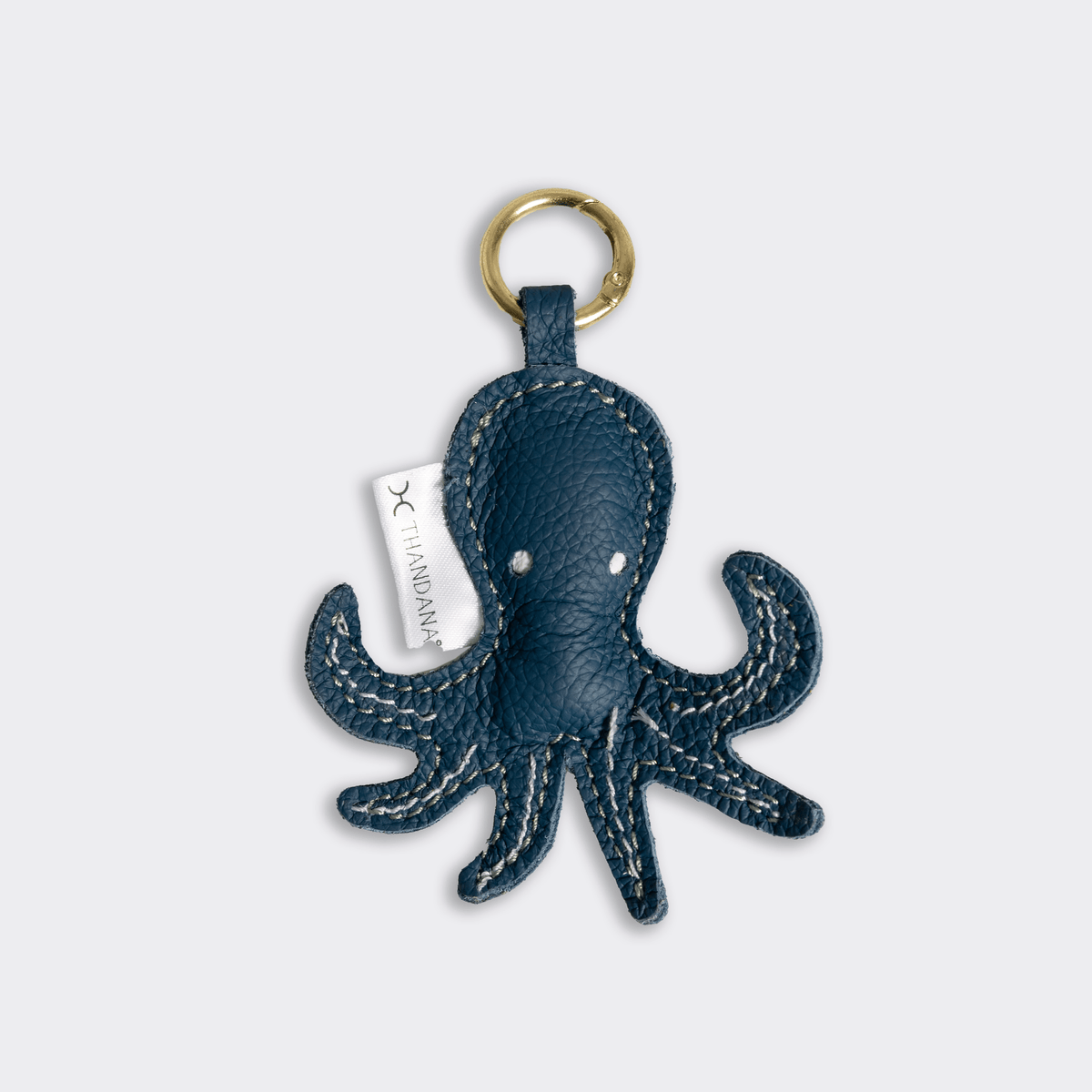 Thandana Leather Charm Key Ring - KaryKase