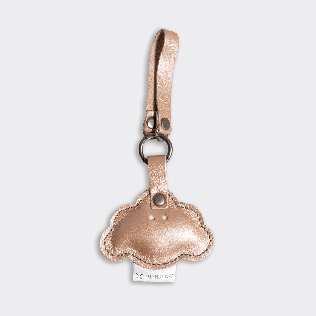 Thandana Leather Charm Key Ring - KaryKase