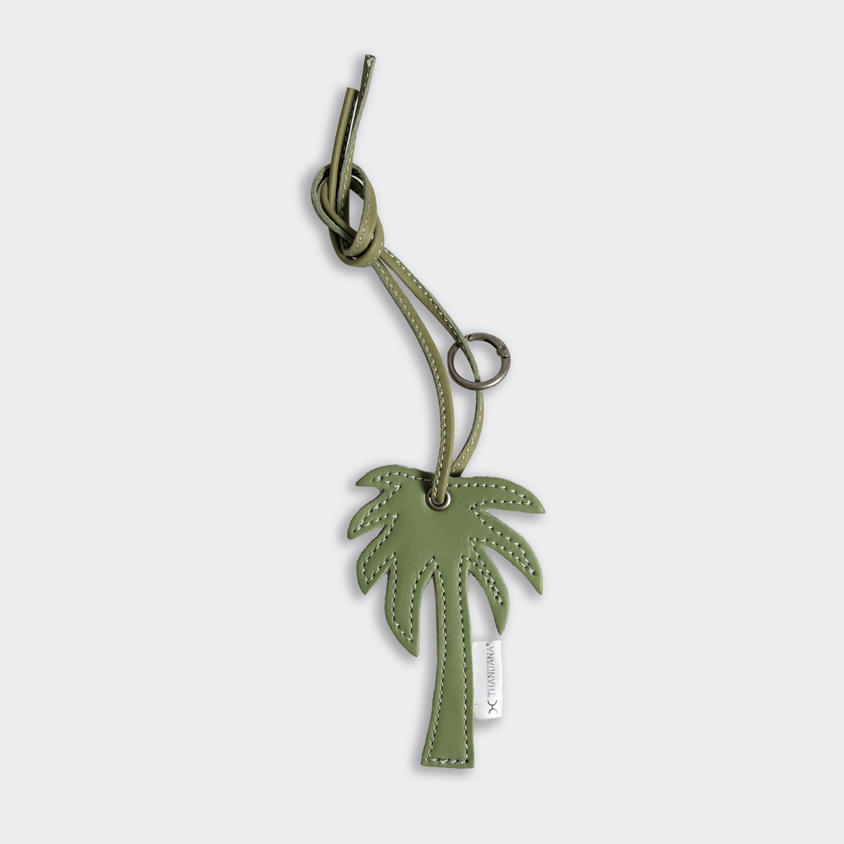 Thandana Leather Charm Key Ring - KaryKase