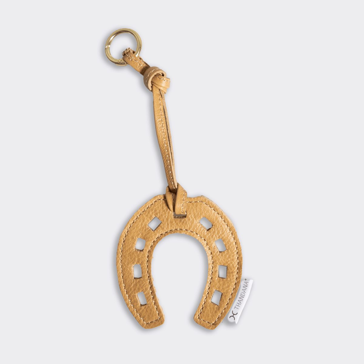 Thandana Leather Charm Key Ring - KaryKase