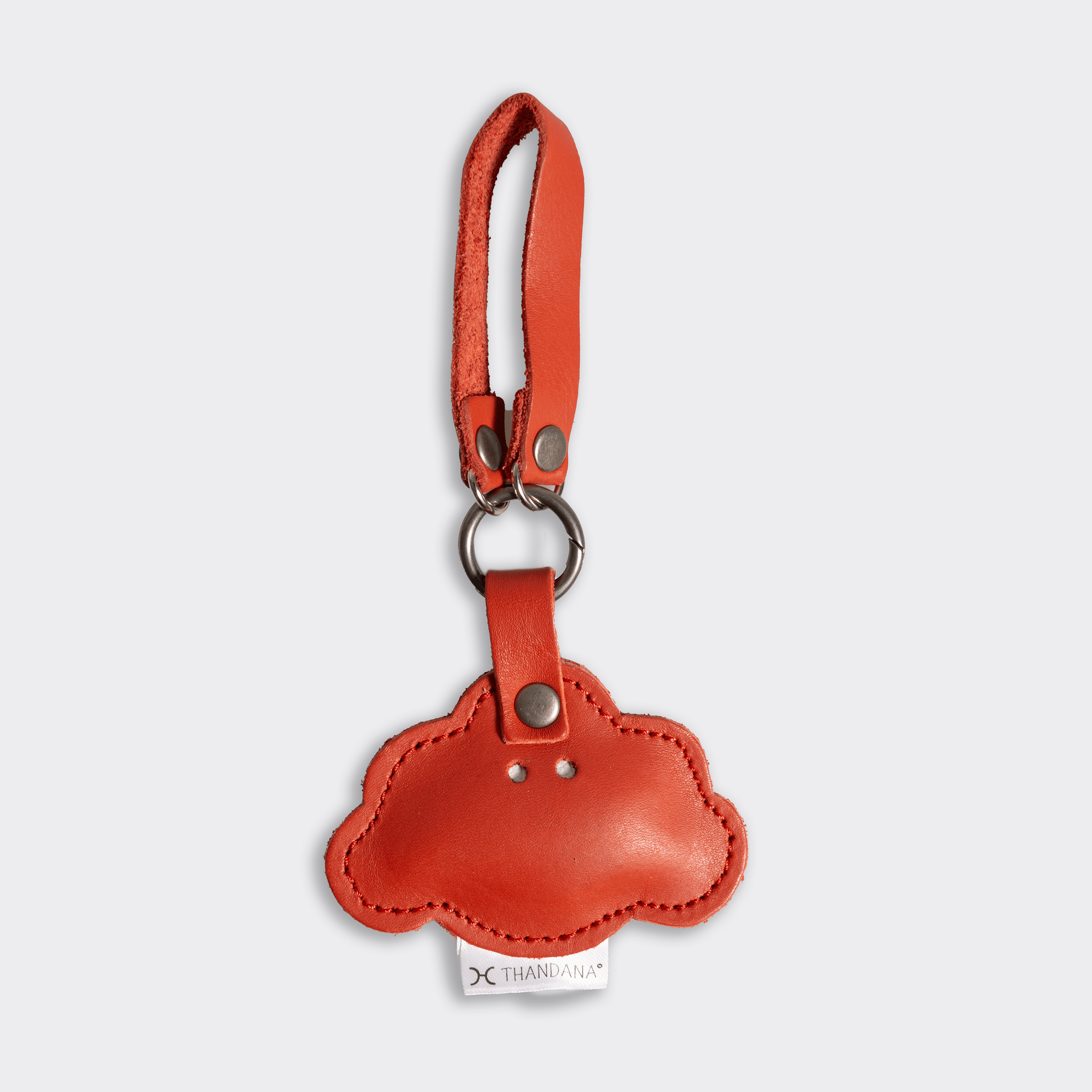 Thandana Leather Charm Key Ring - KaryKase