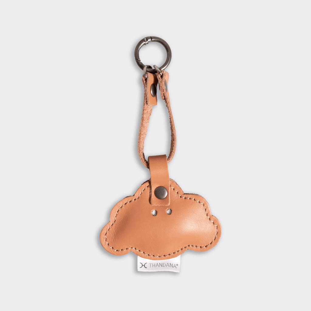 Thandana Leather Charm Key Ring - KaryKase