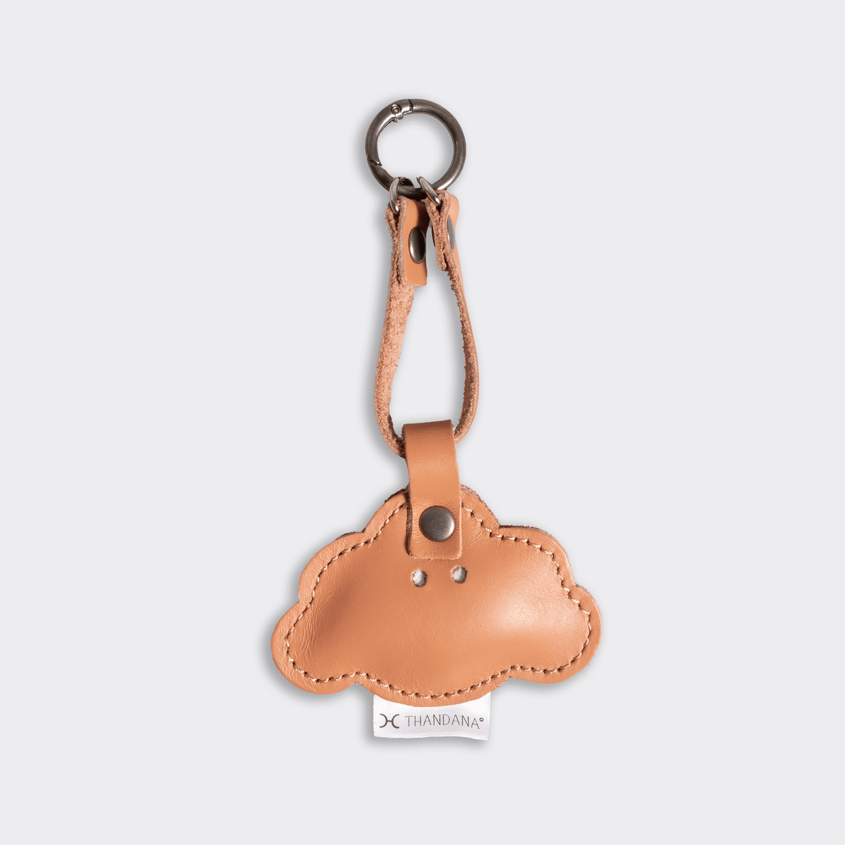 Thandana Leather Charm Key Ring - KaryKase
