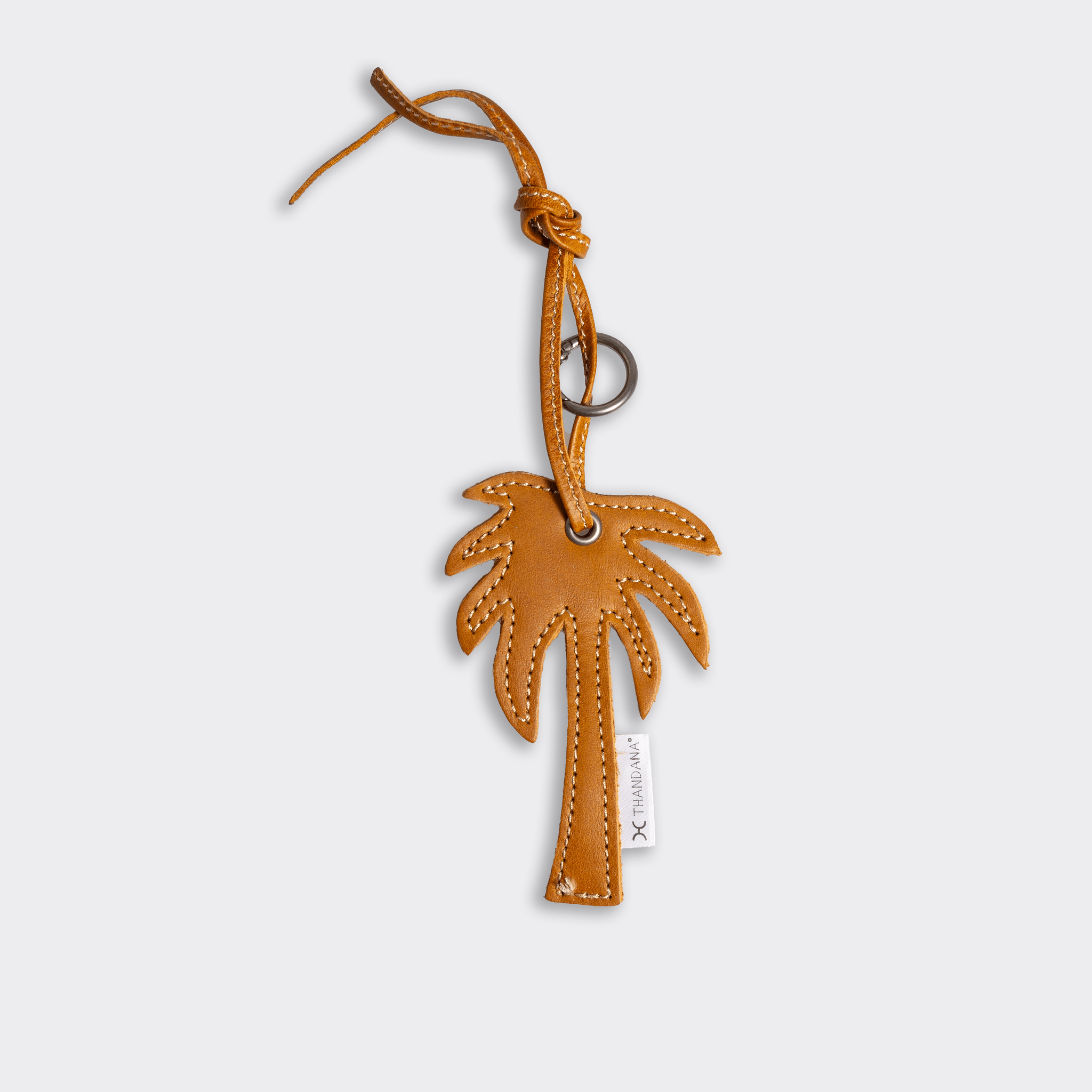 Thandana Leather Charm Key Ring - KaryKase