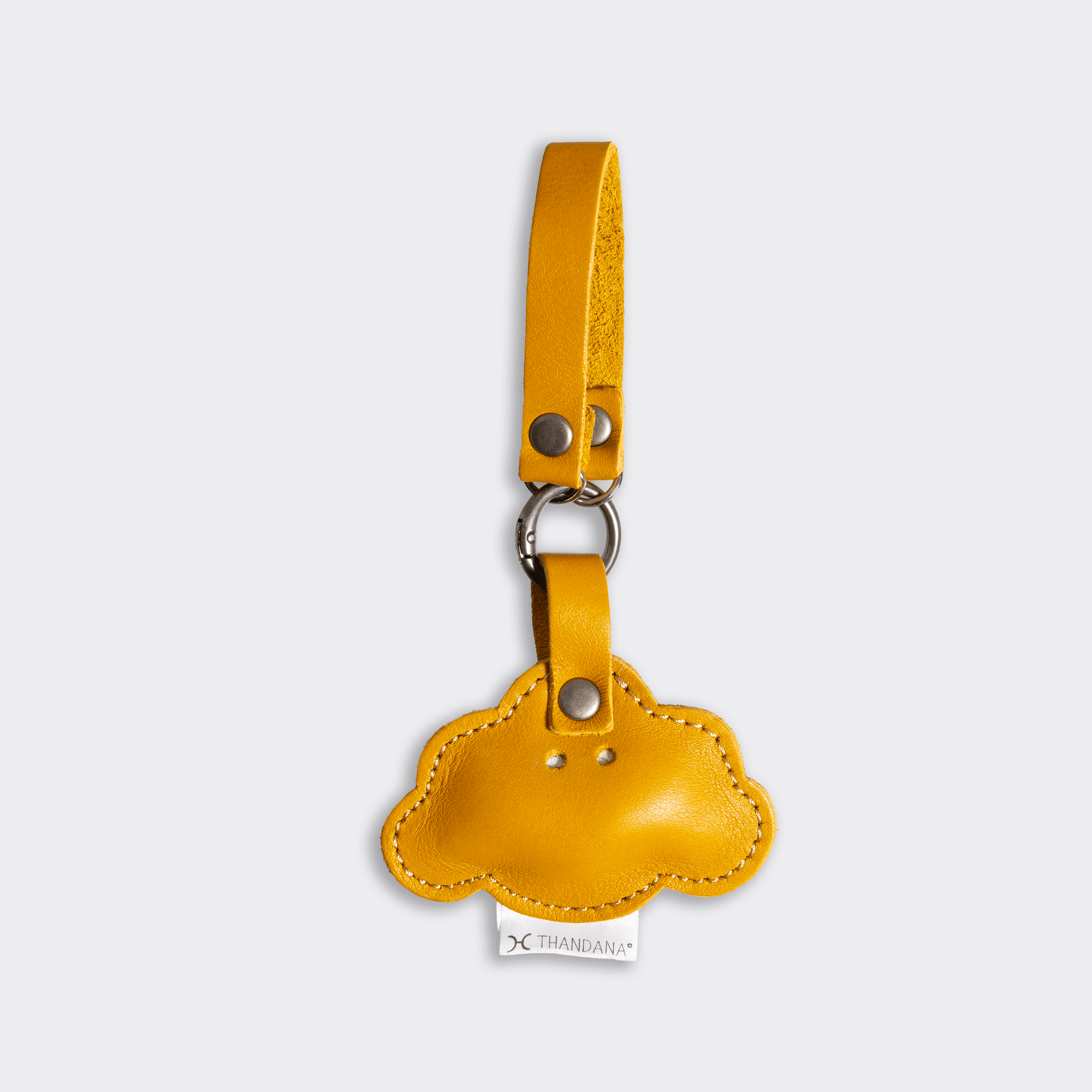 Thandana Leather Charm Key Ring - KaryKase