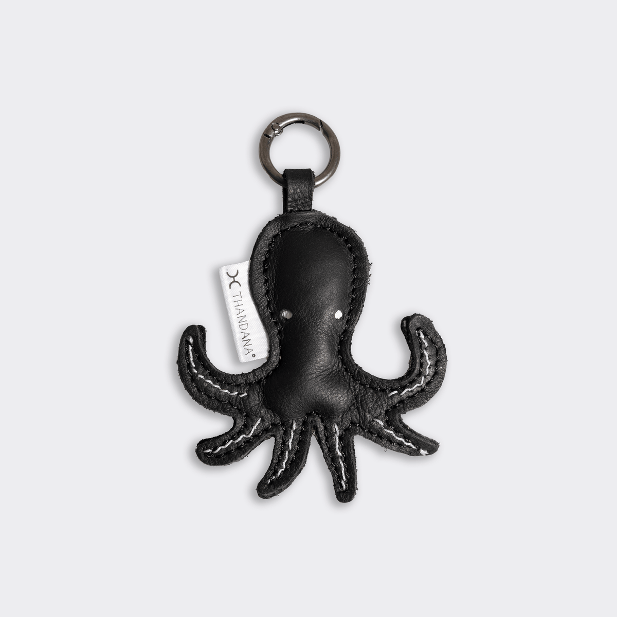 Thandana Leather Charm Key Ring - KaryKase