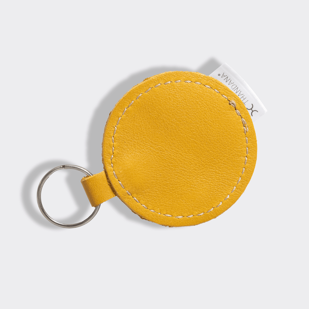 Thandana Leather Disc Key Ring - KaryKase