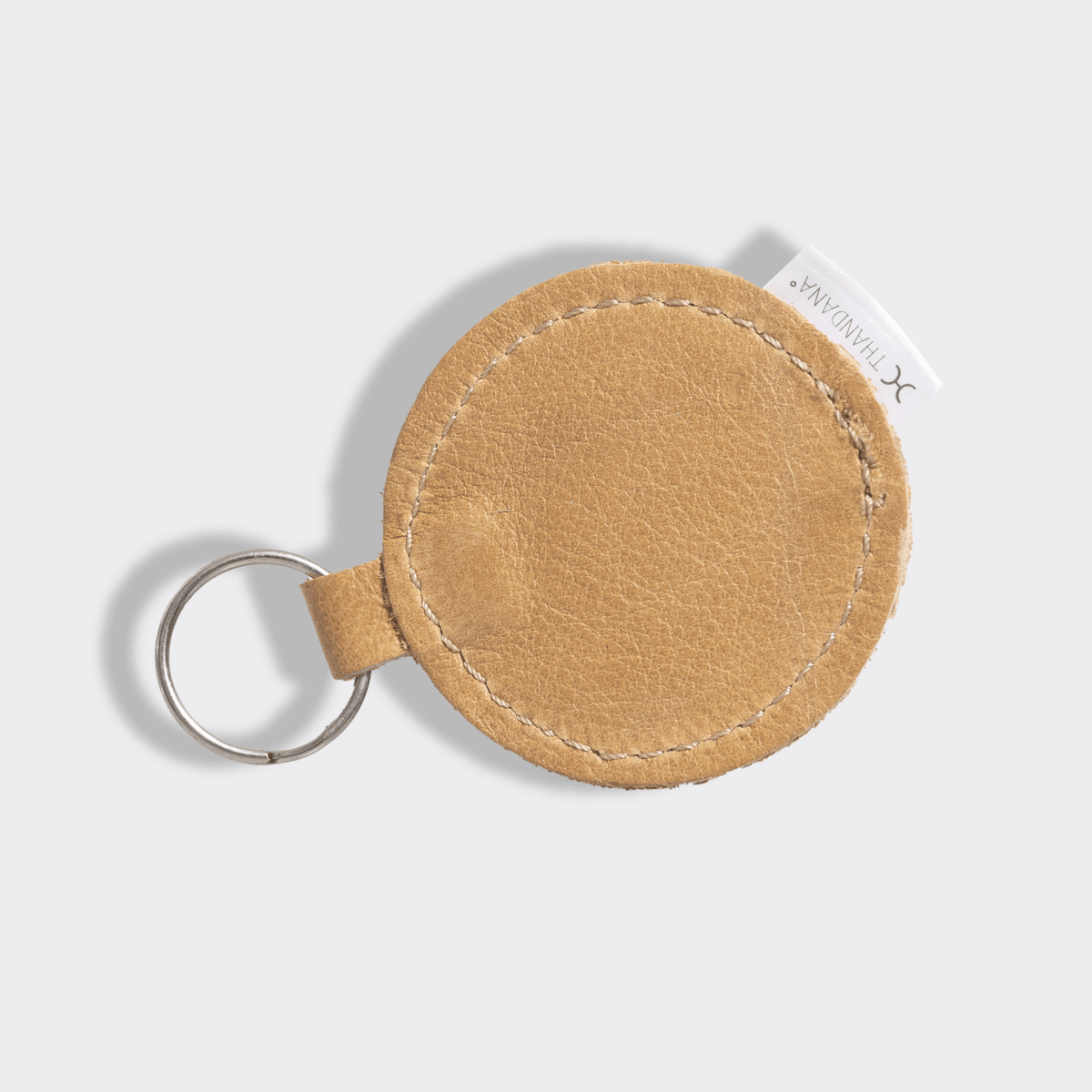 Thandana Leather Disc Key Ring - KaryKase