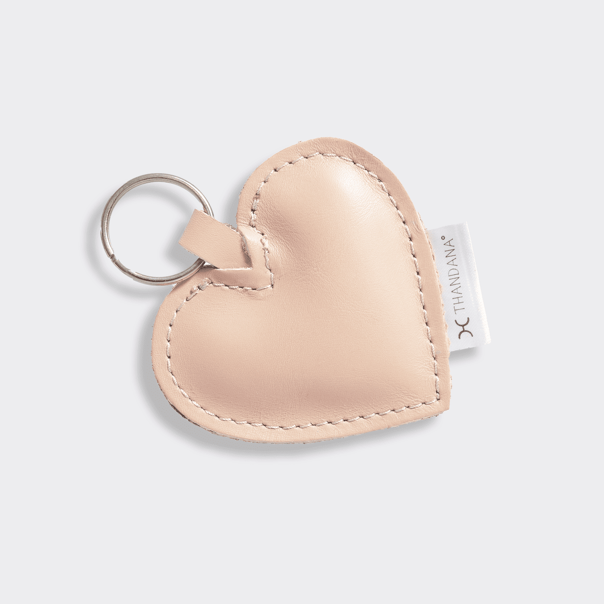 Thandana Leather Heart Key Ring - KaryKase