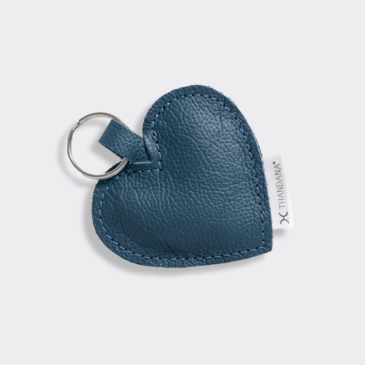 Thandana Leather Heart Key Ring - KaryKase