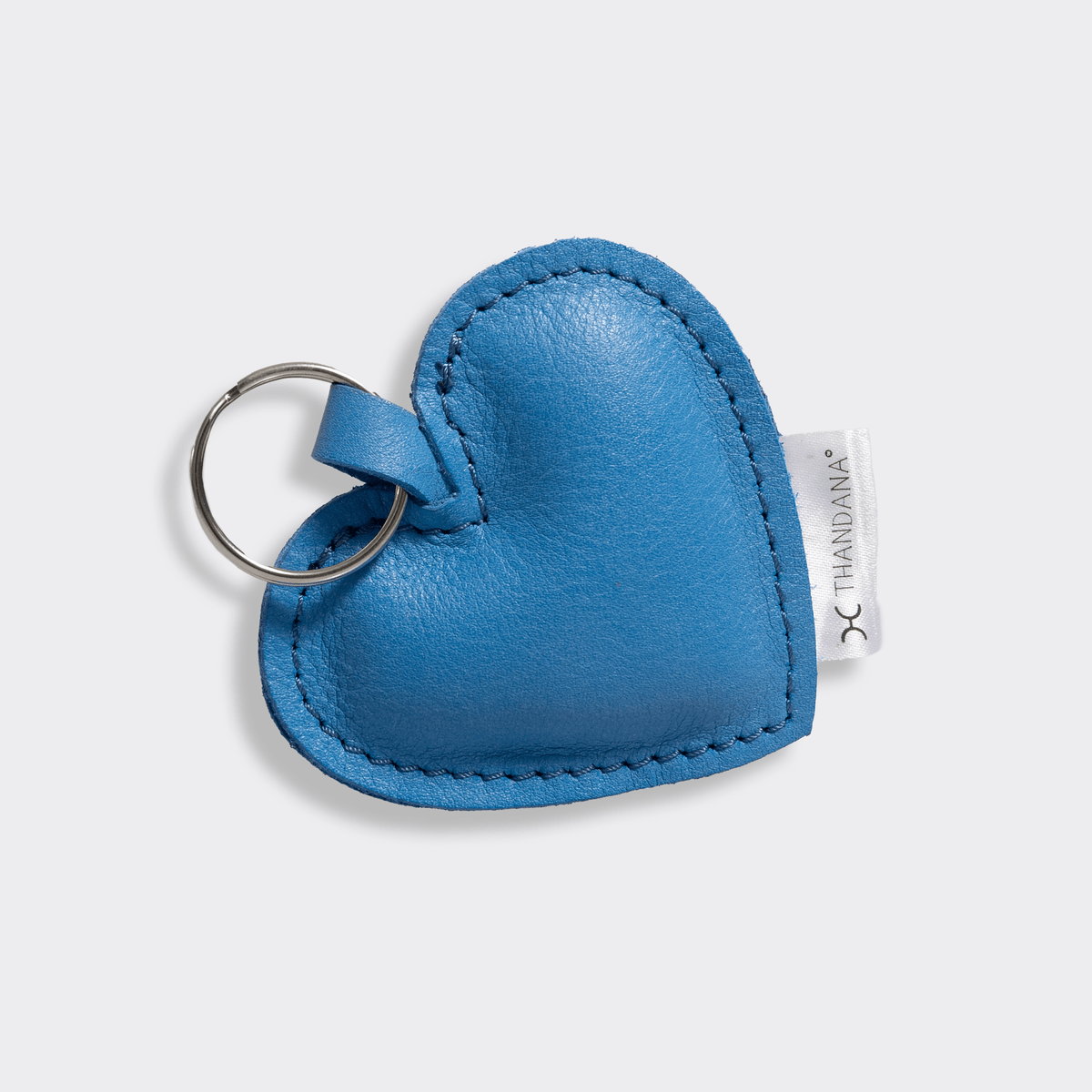 Thandana Leather Heart Key Ring - KaryKase