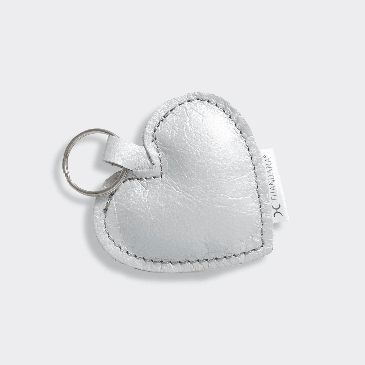 Thandana Leather Heart Key Ring - KaryKase
