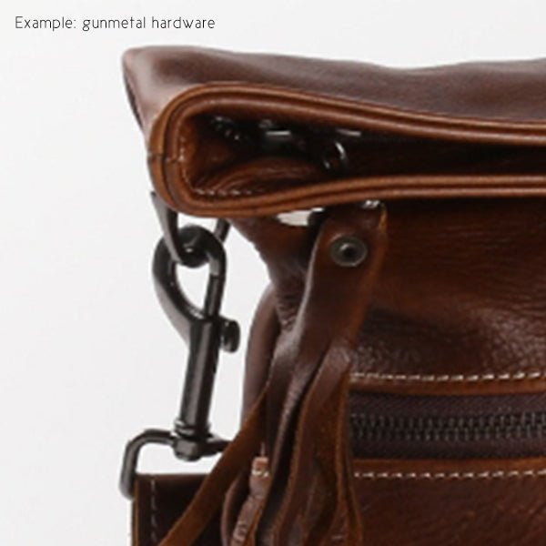 Thandana Leather Laptop Tote Handbag - KaryKase
