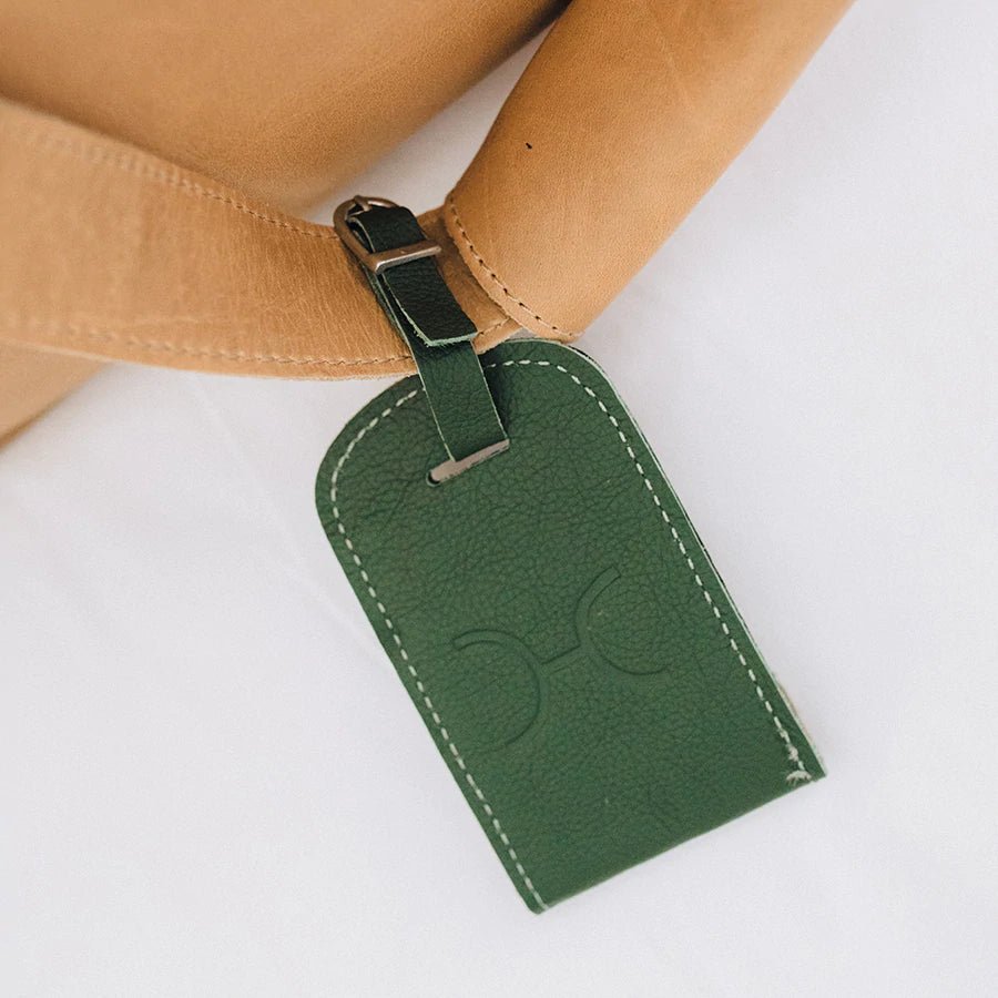 Thandana Leather Luggage Stud Tag - KaryKase