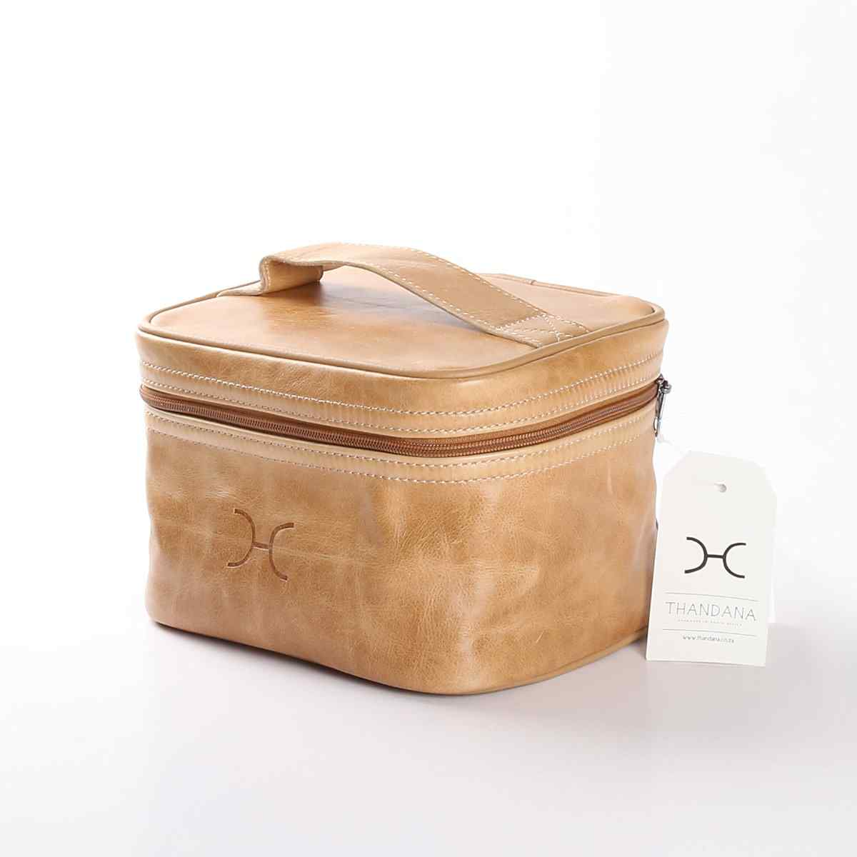 Thandana Leather Mini Decker Cooler Bag - KaryKase