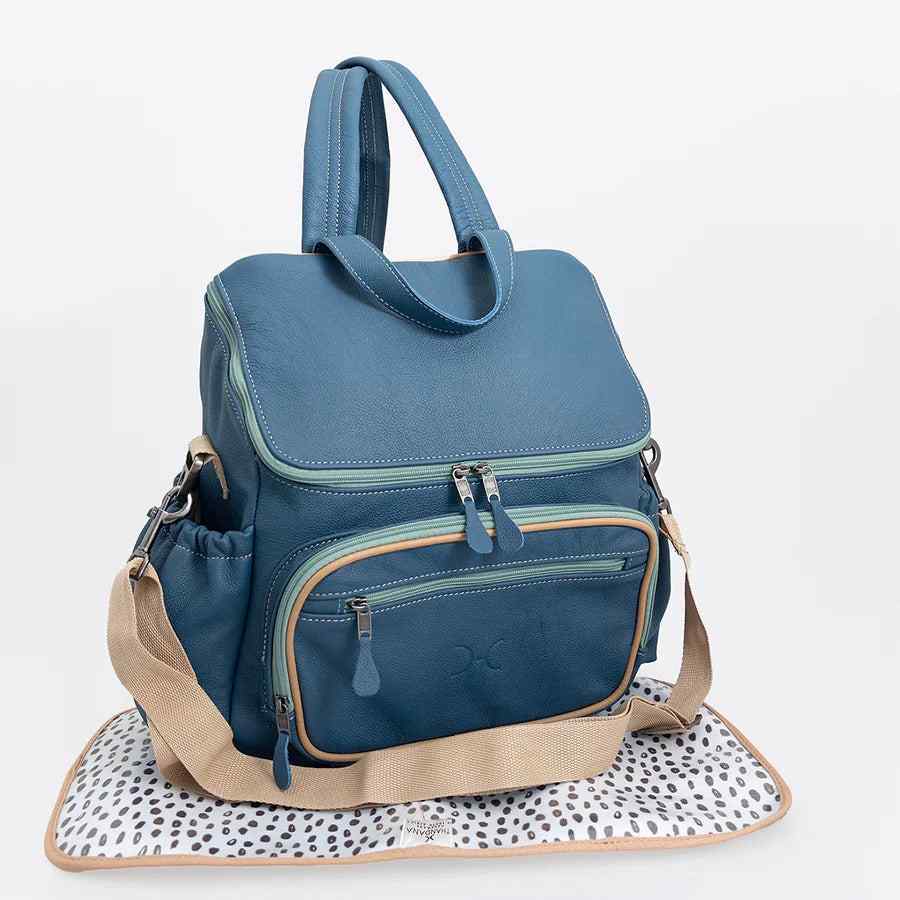 Thandana Leather Nappy Backpack - KaryKase