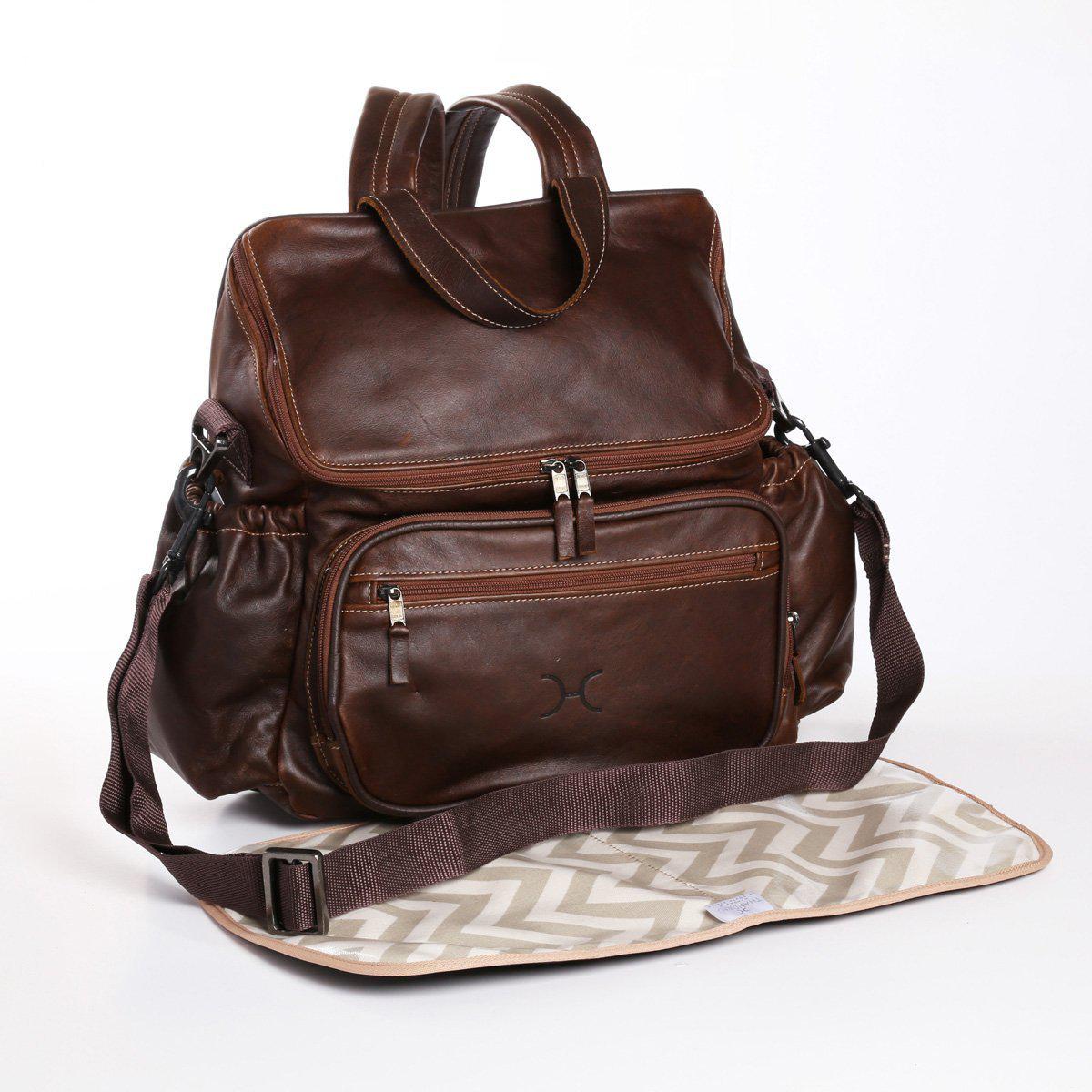 Thandana Leather Nappy Backpack - KaryKase