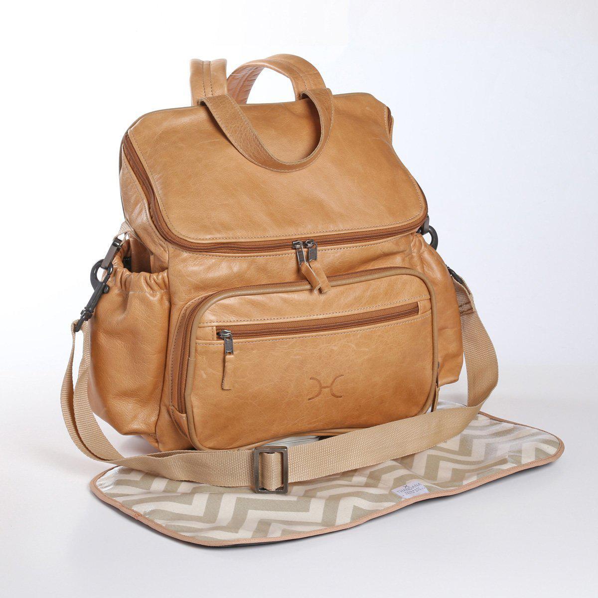 Thandana Leather Nappy Backpack - KaryKase