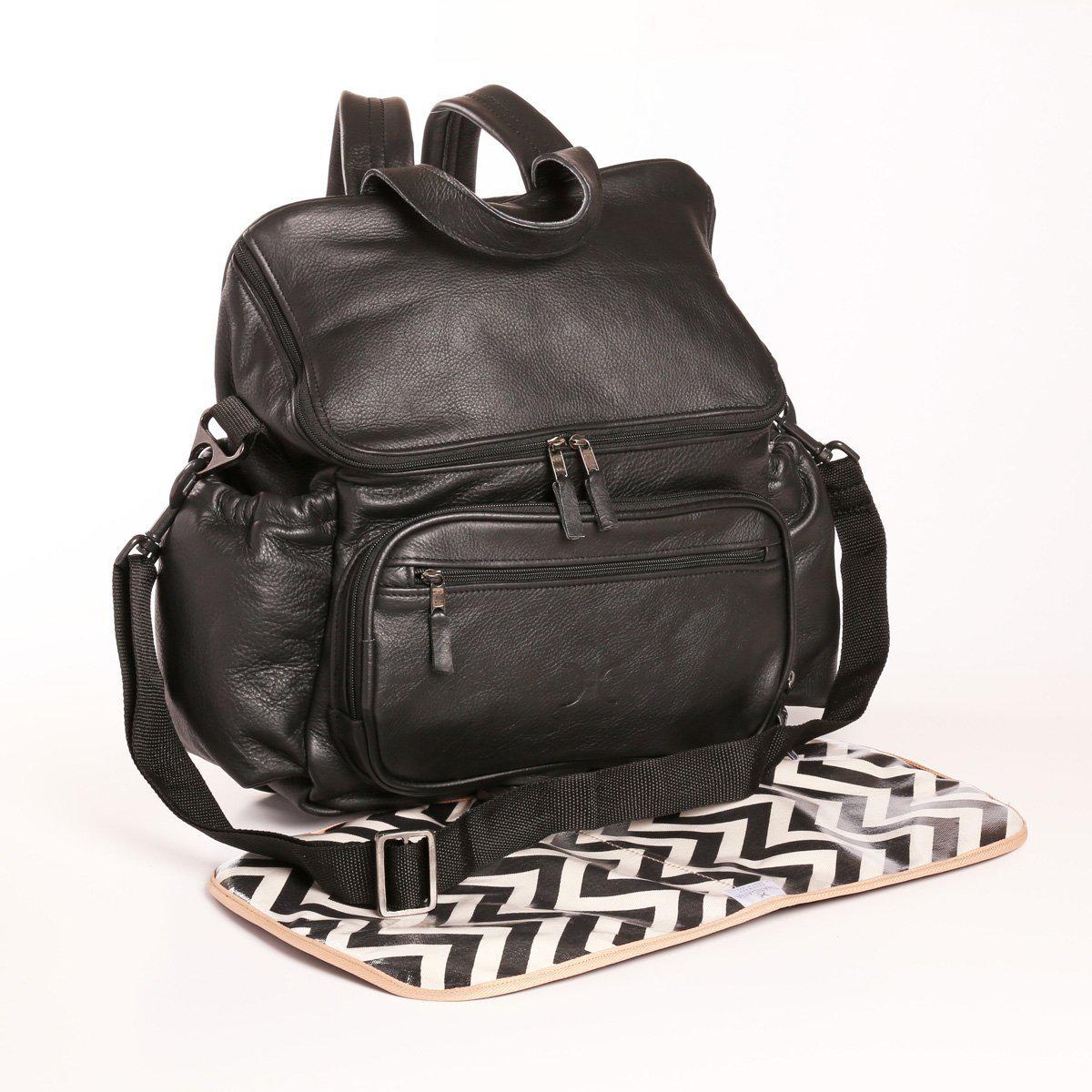Thandana Leather Nappy Backpack - KaryKase