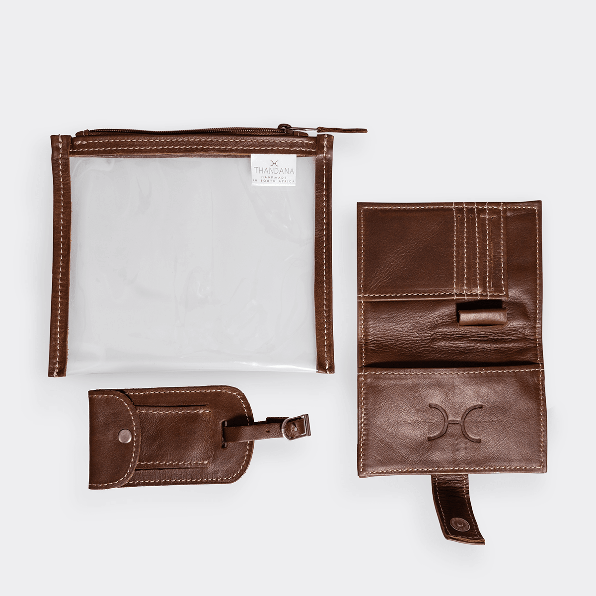 Thandana Leather Travel Set - KaryKase