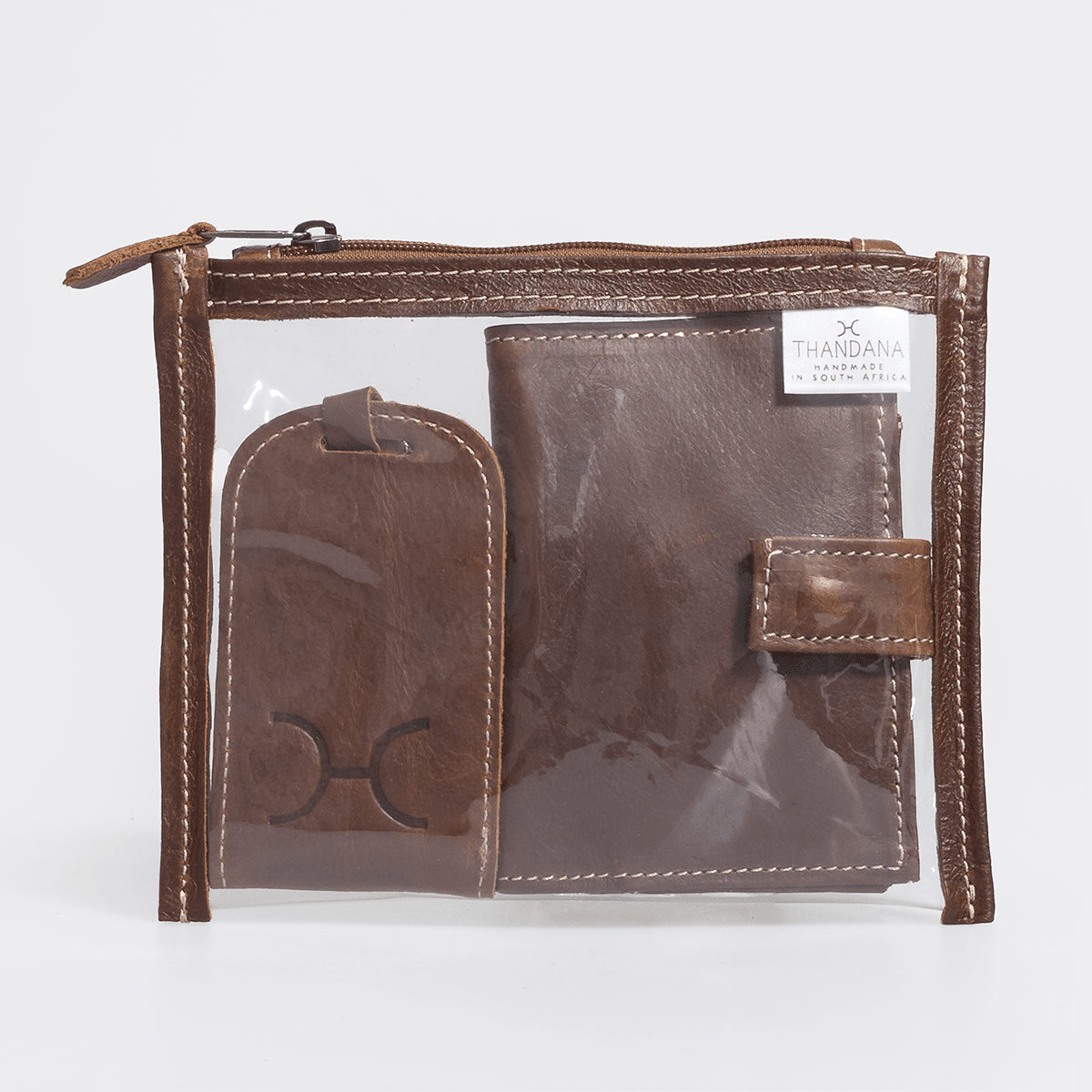 Thandana Leather Travel Set - KaryKase