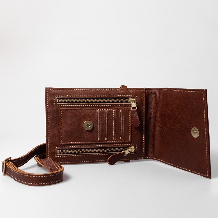 Thandana Leather Urban Cellphone Sling - KaryKase