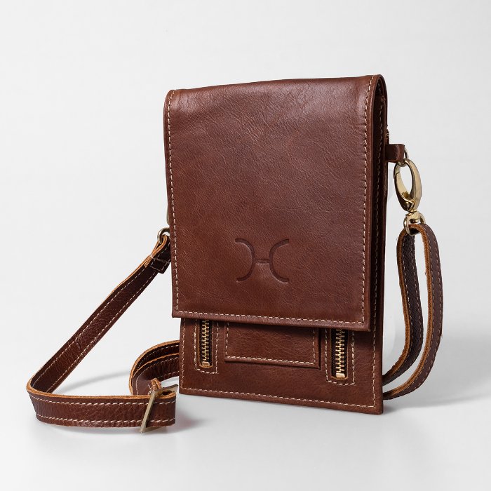 Thandana Leather Urban Cellphone Sling - KaryKase