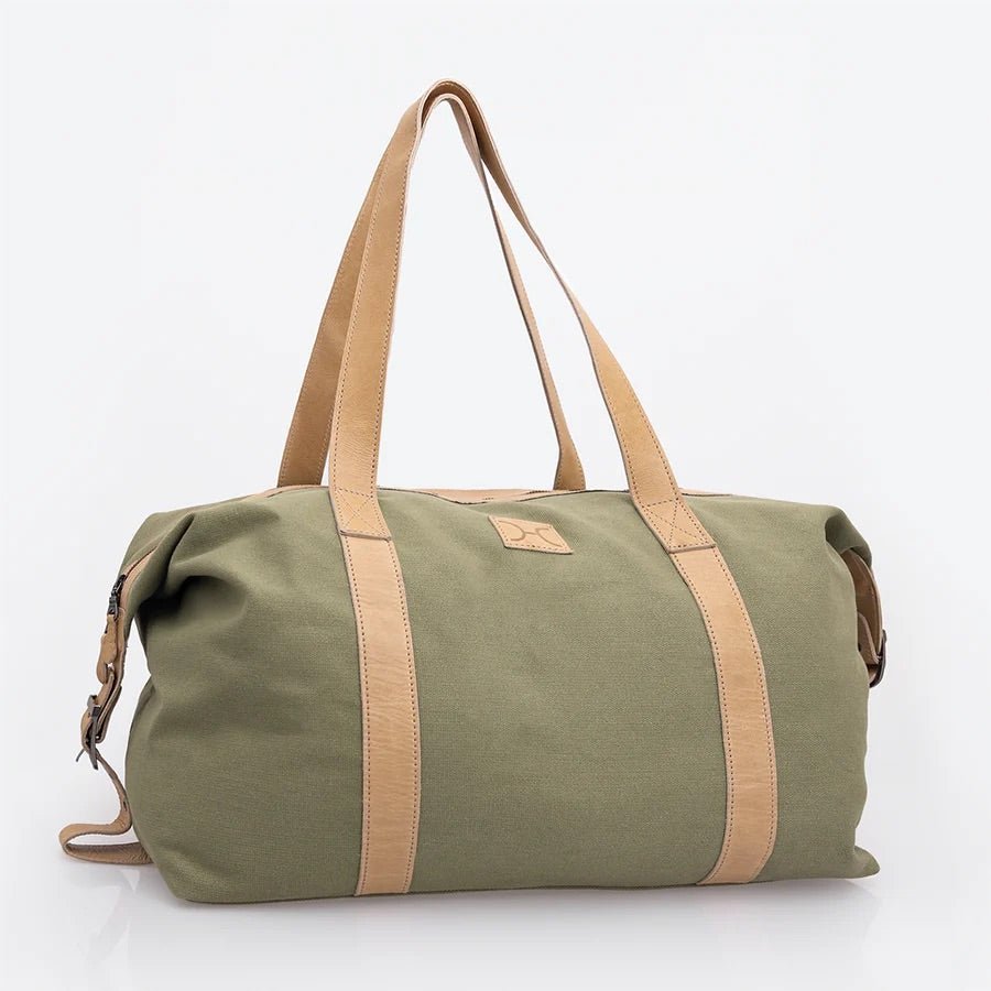 Thandana Masai Wax Canvas Carrier Luggage Bag - KaryKase