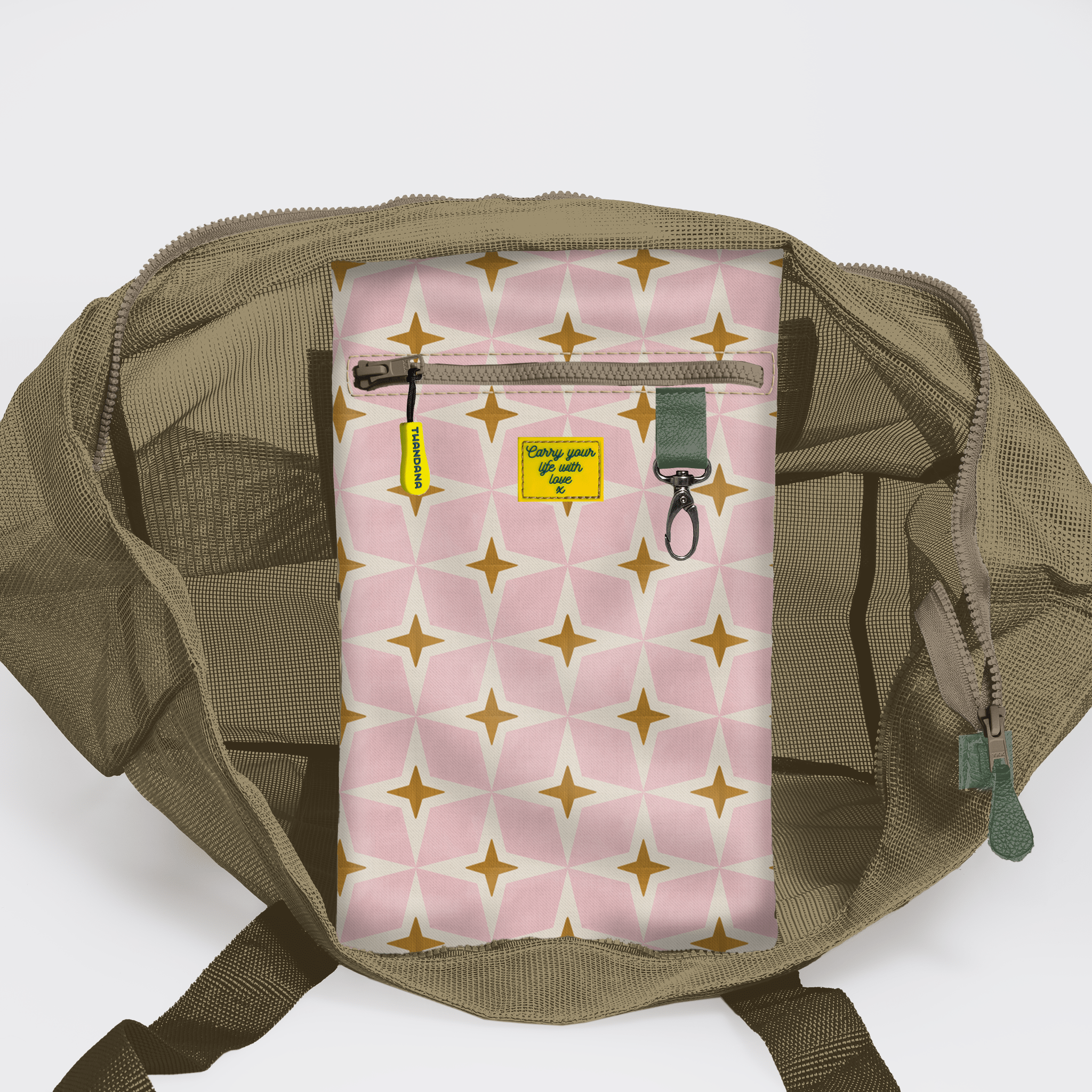 Thandana Meshie Jumbo Beach Bag - KaryKase