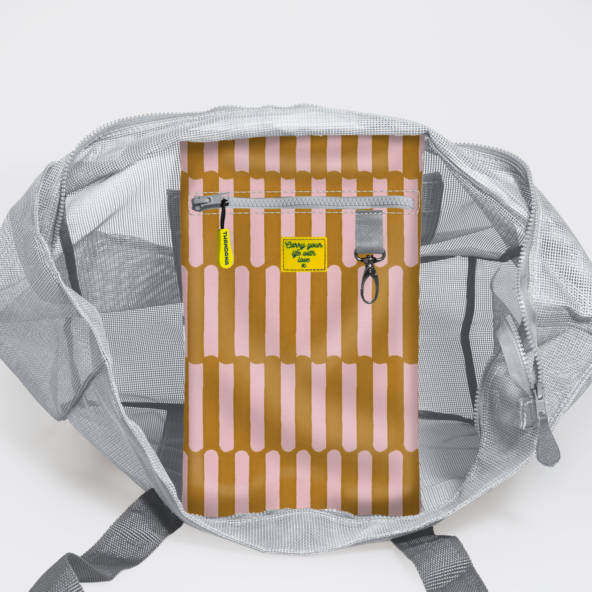 Thandana Meshie Jumbo Beach Bag - KaryKase