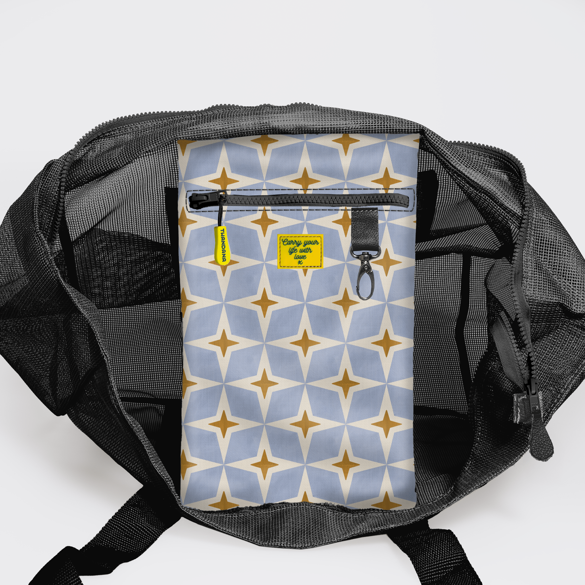 Thandana Meshie Jumbo Beach Bag - KaryKase
