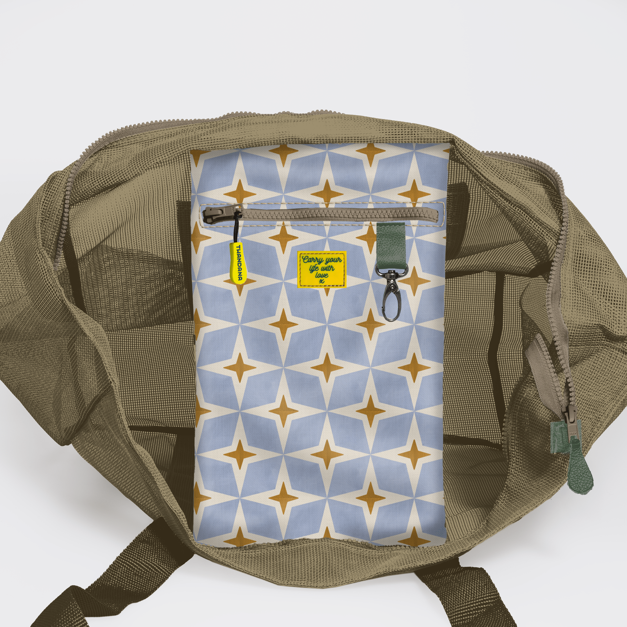 Thandana Meshie Jumbo Beach Bag - KaryKase