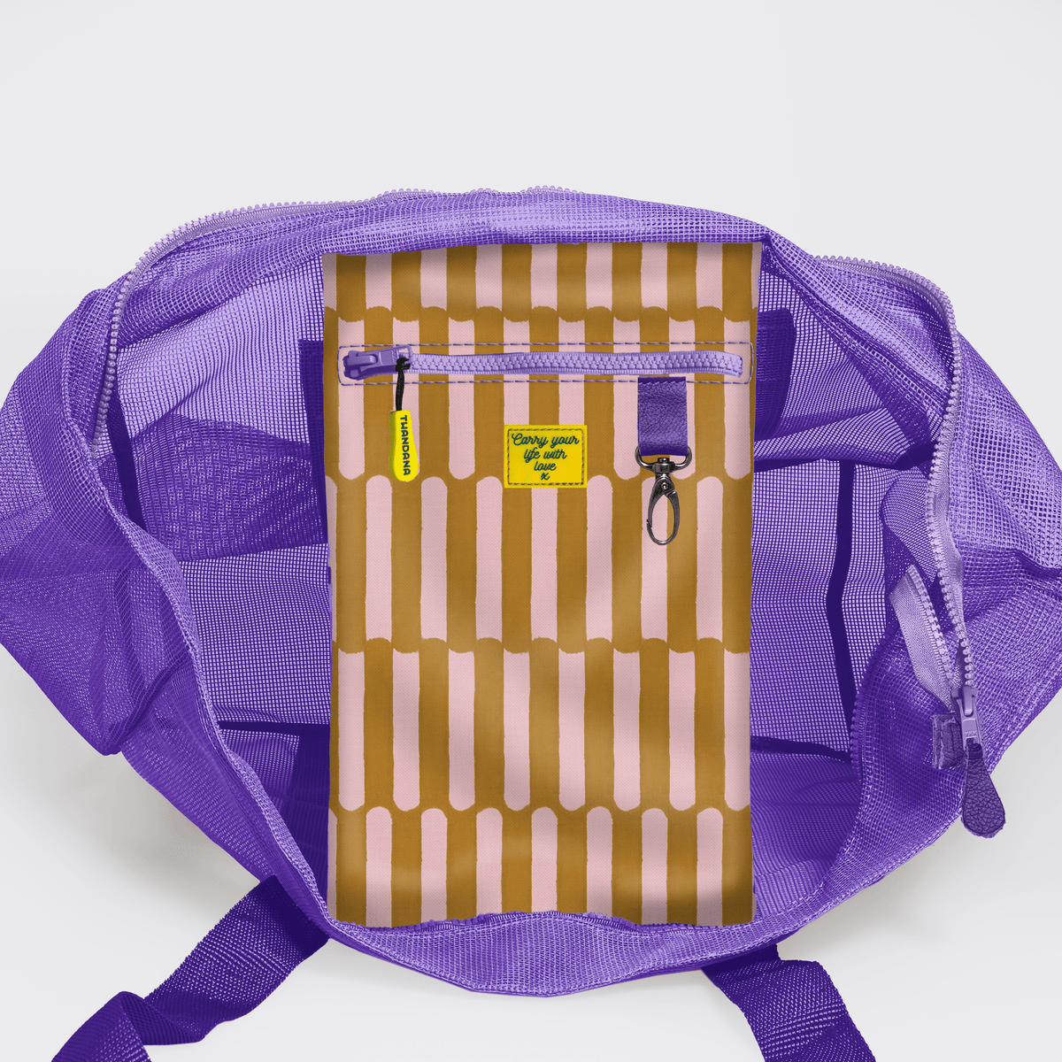 Thandana Meshie Jumbo Beach Bag - KaryKase