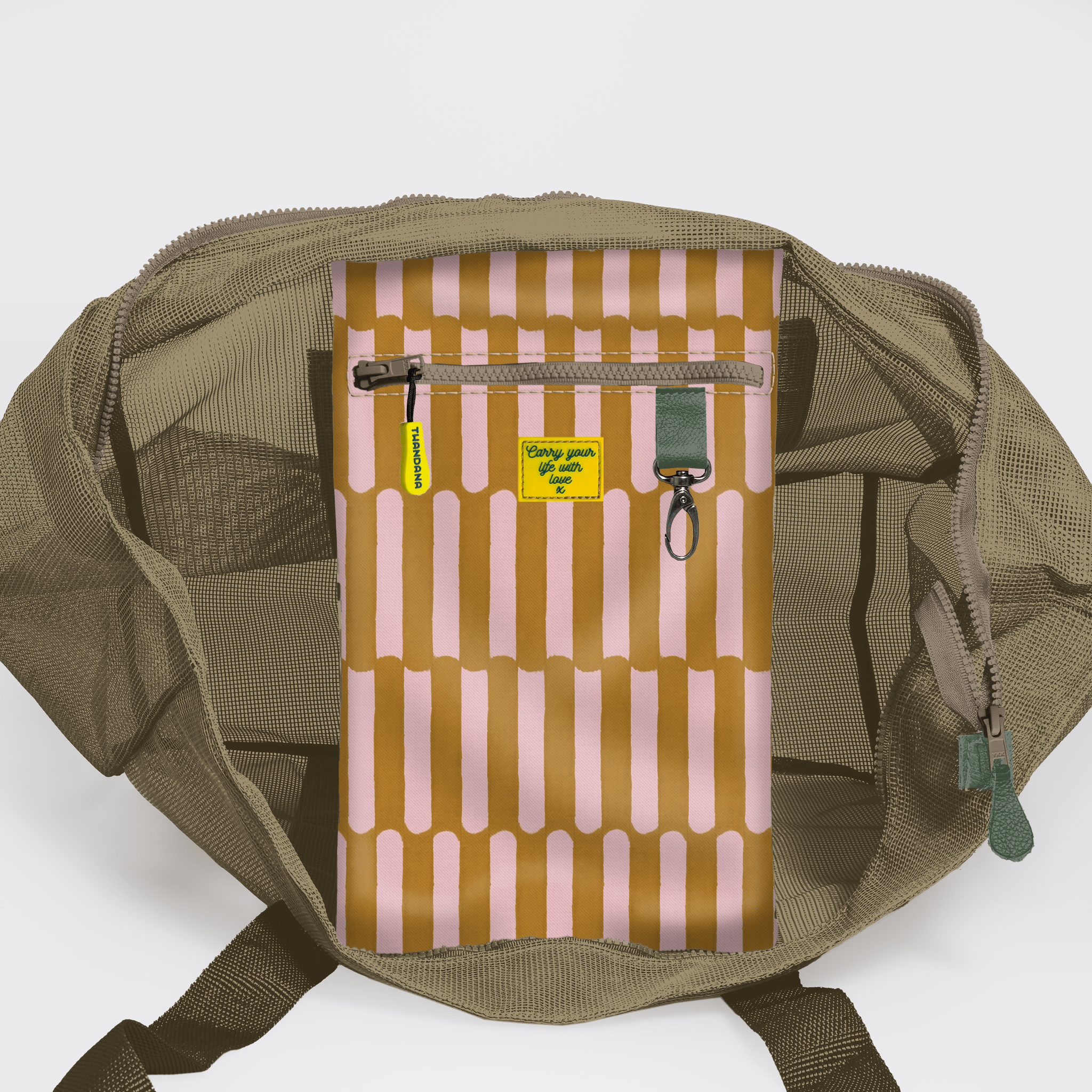 Thandana Meshie Jumbo Beach Bag - KaryKase