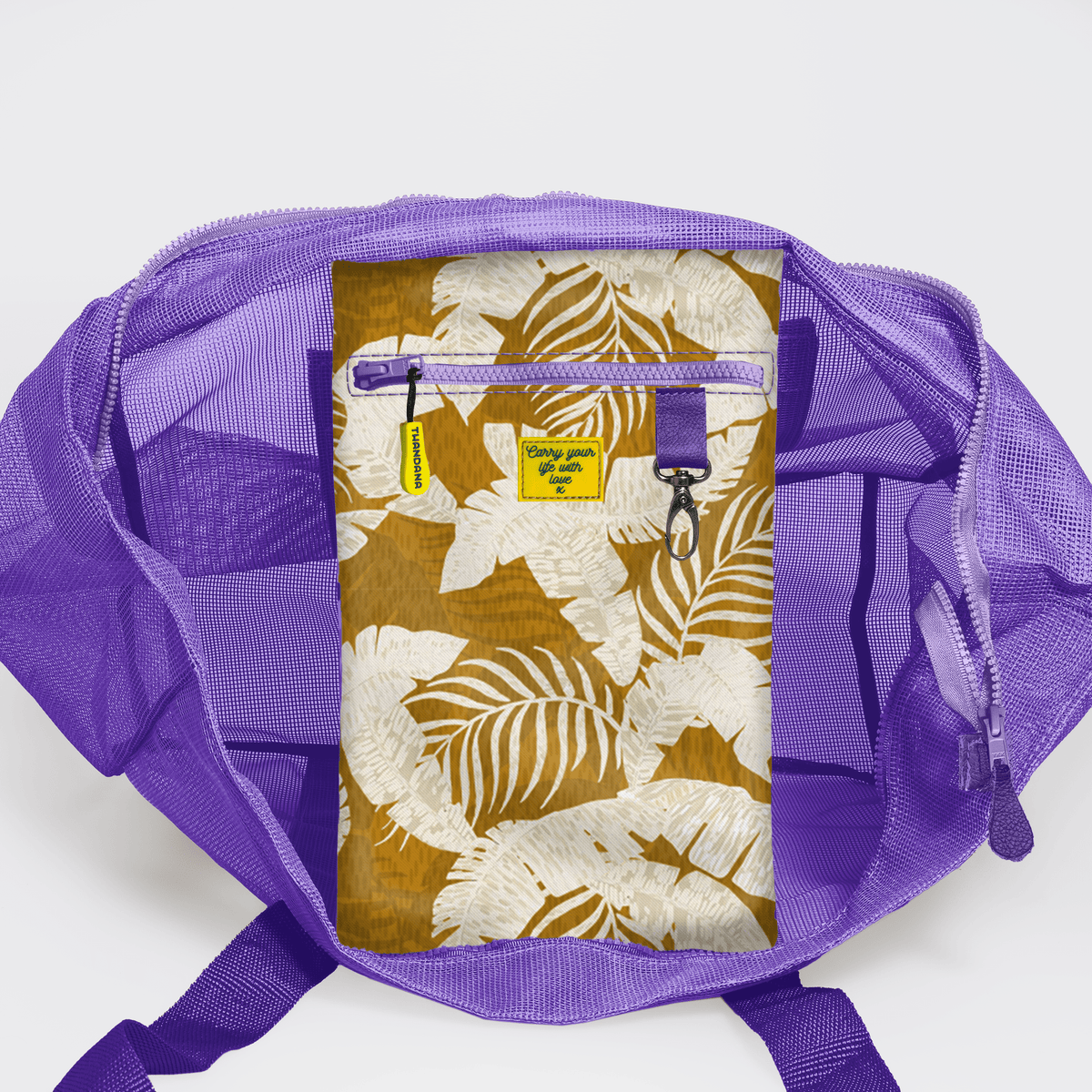 Thandana Meshie Jumbo Beach Bag - KaryKase