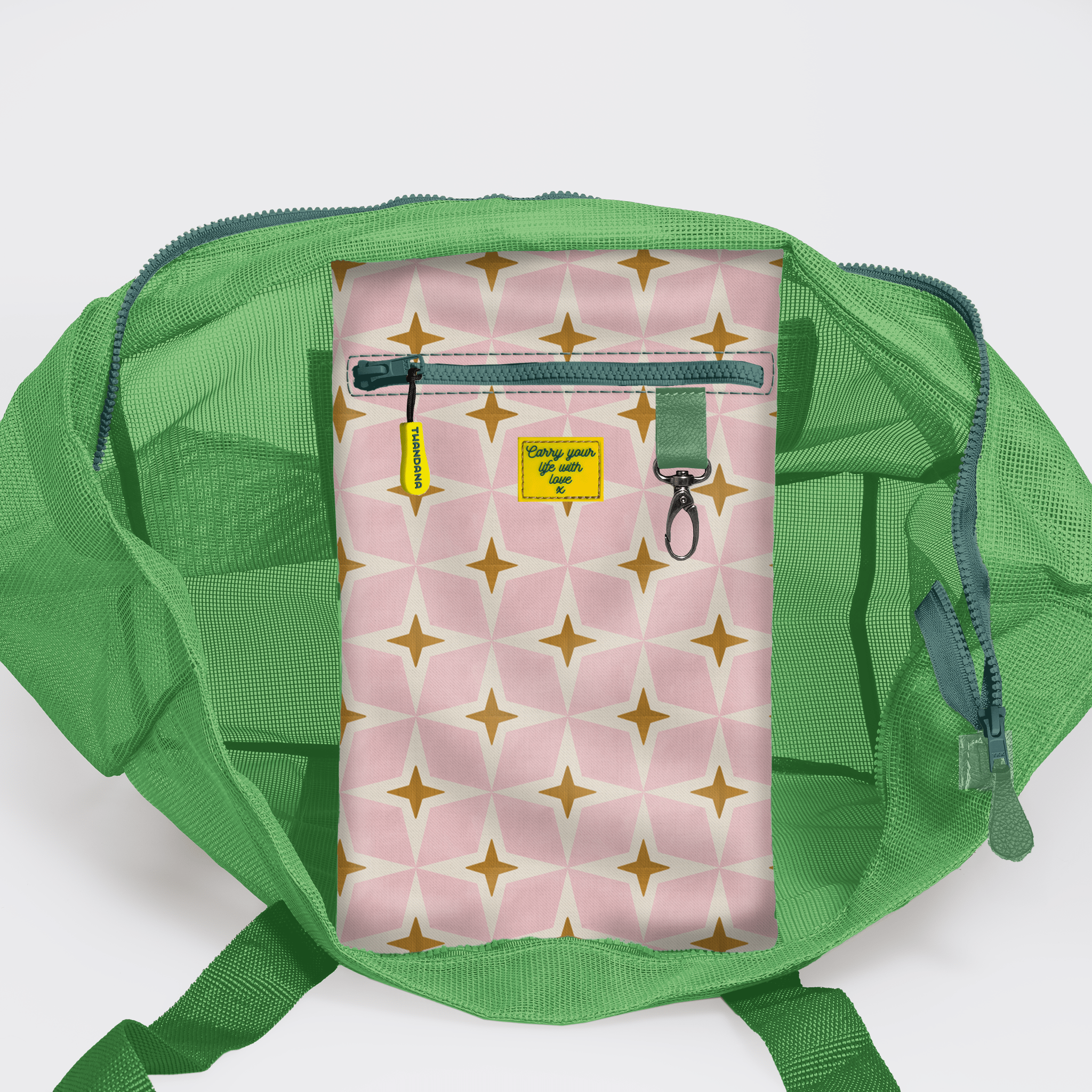 Thandana Meshie Jumbo Beach Bag - KaryKase