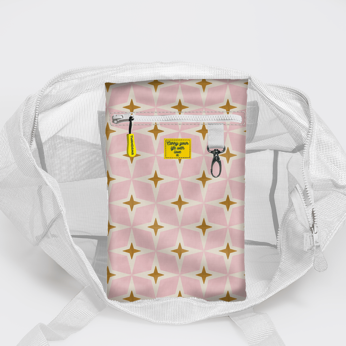 Thandana Meshie Jumbo Beach Bag - KaryKase
