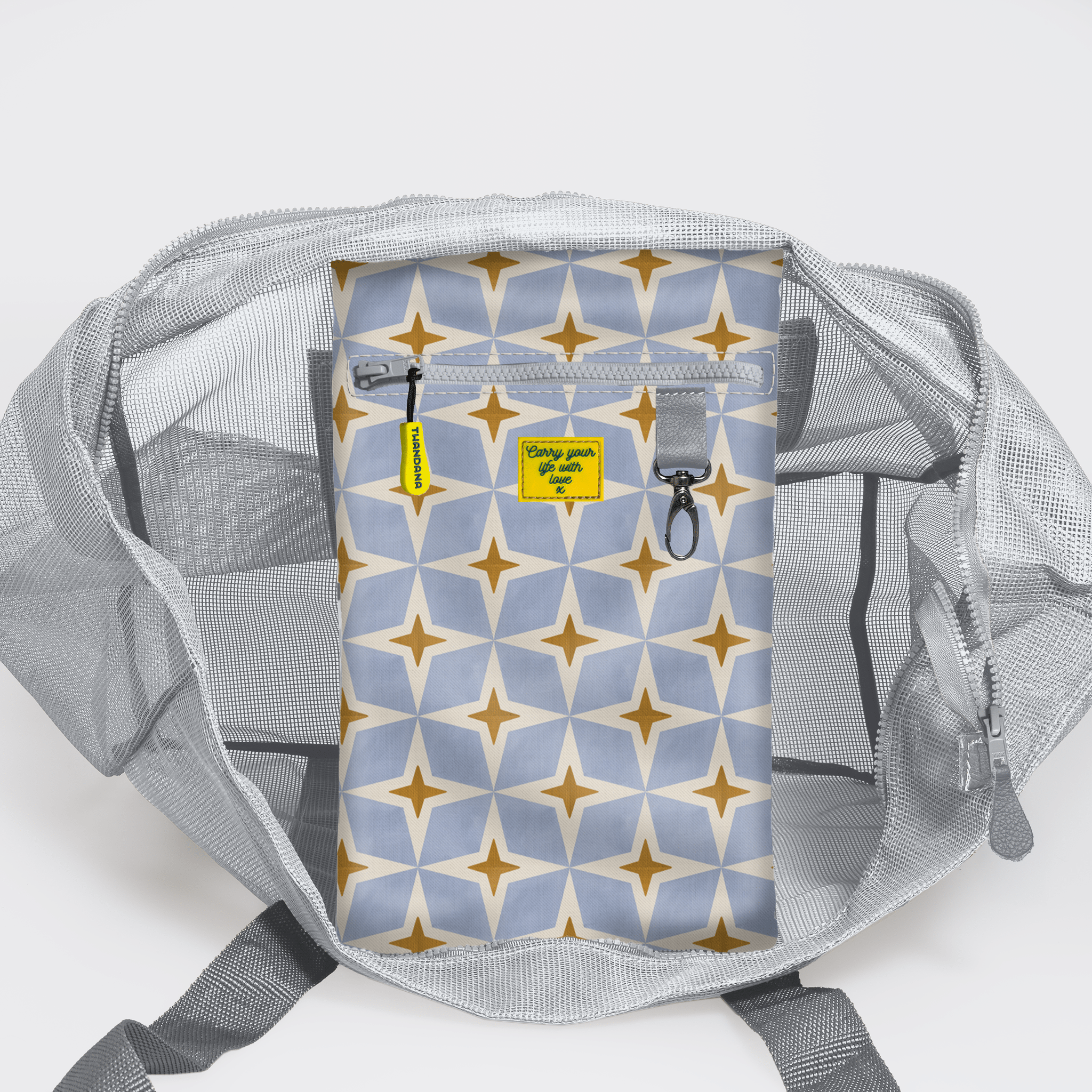 Thandana Meshie Jumbo Beach Bag - KaryKase