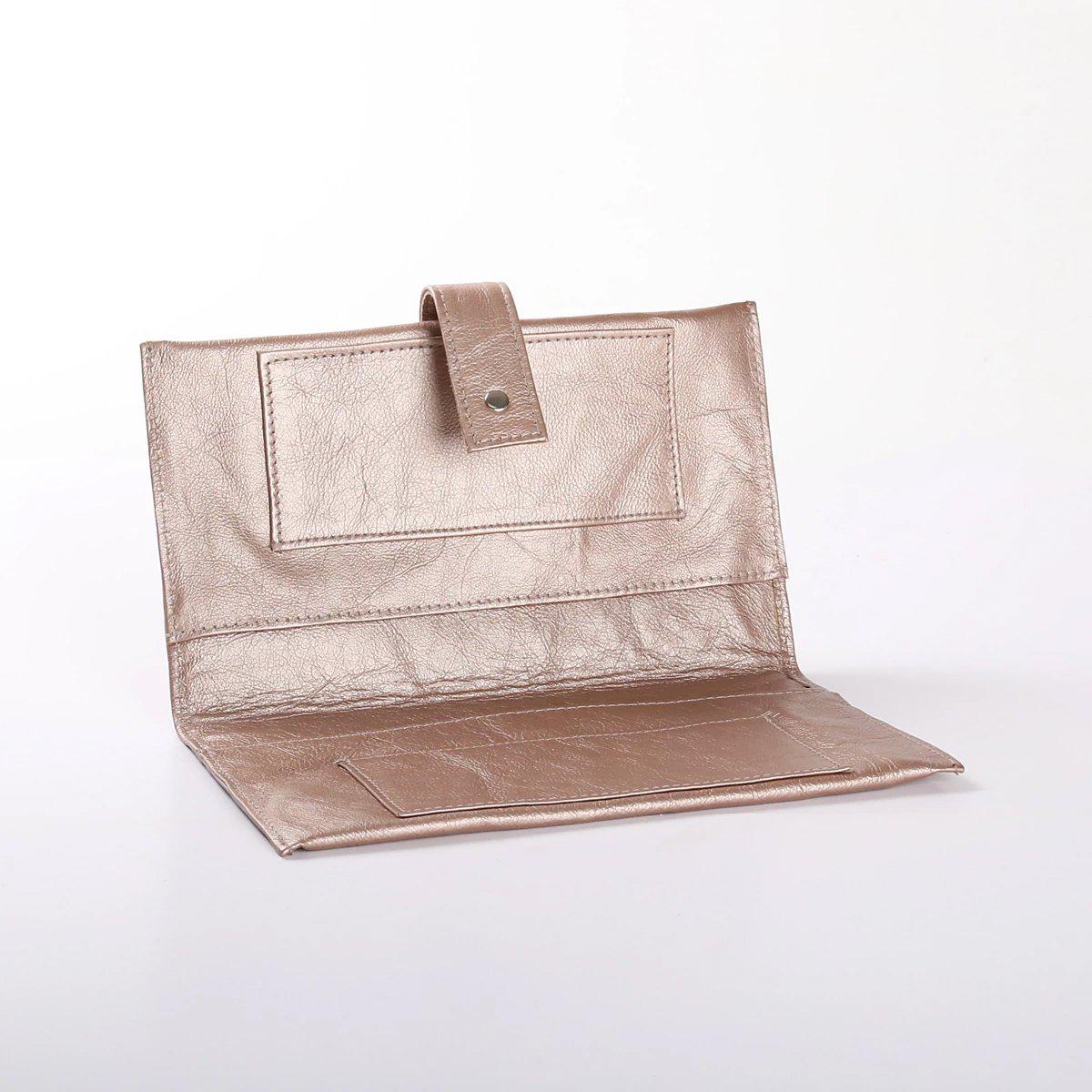 Thandana Metallic Leather Baby Nappy Wallet | 5 Colour Options - KaryKase