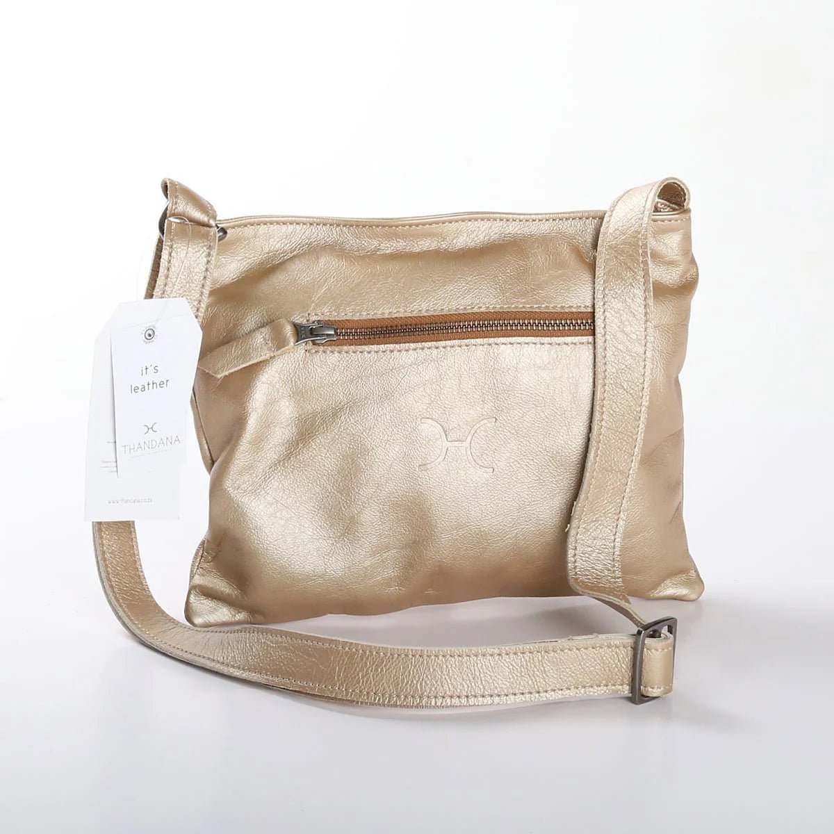 Thandana Mini Messenger Leather Handbag - KaryKase