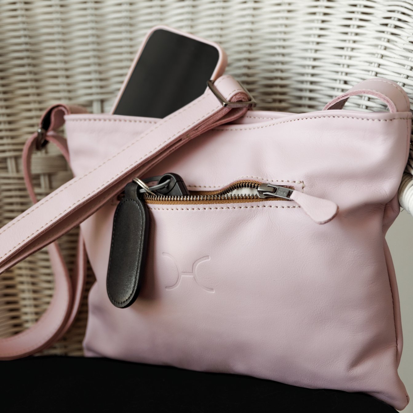 Thandana Mini Messenger Leather Handbag - KaryKase