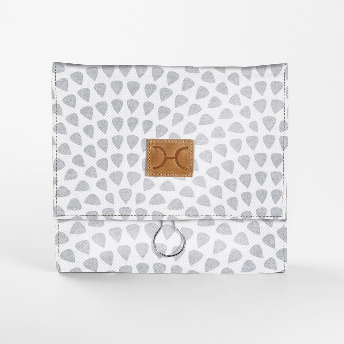 Thandana Roll Up Laminated Fabric Toiletry Bag With Hook - KaryKase
