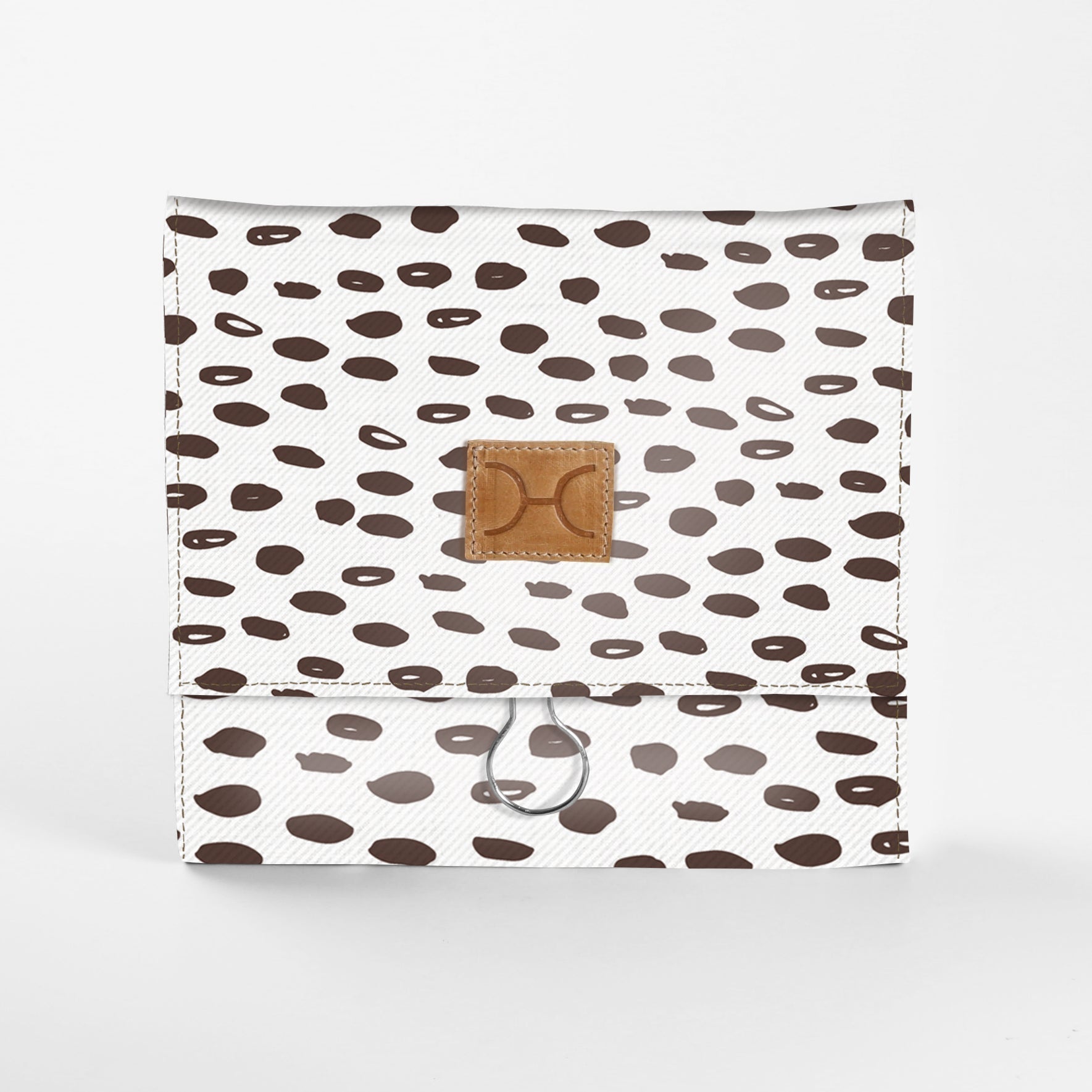 Thandana Roll Up Laminated Fabric Toiletry Bag With Hook - KaryKase