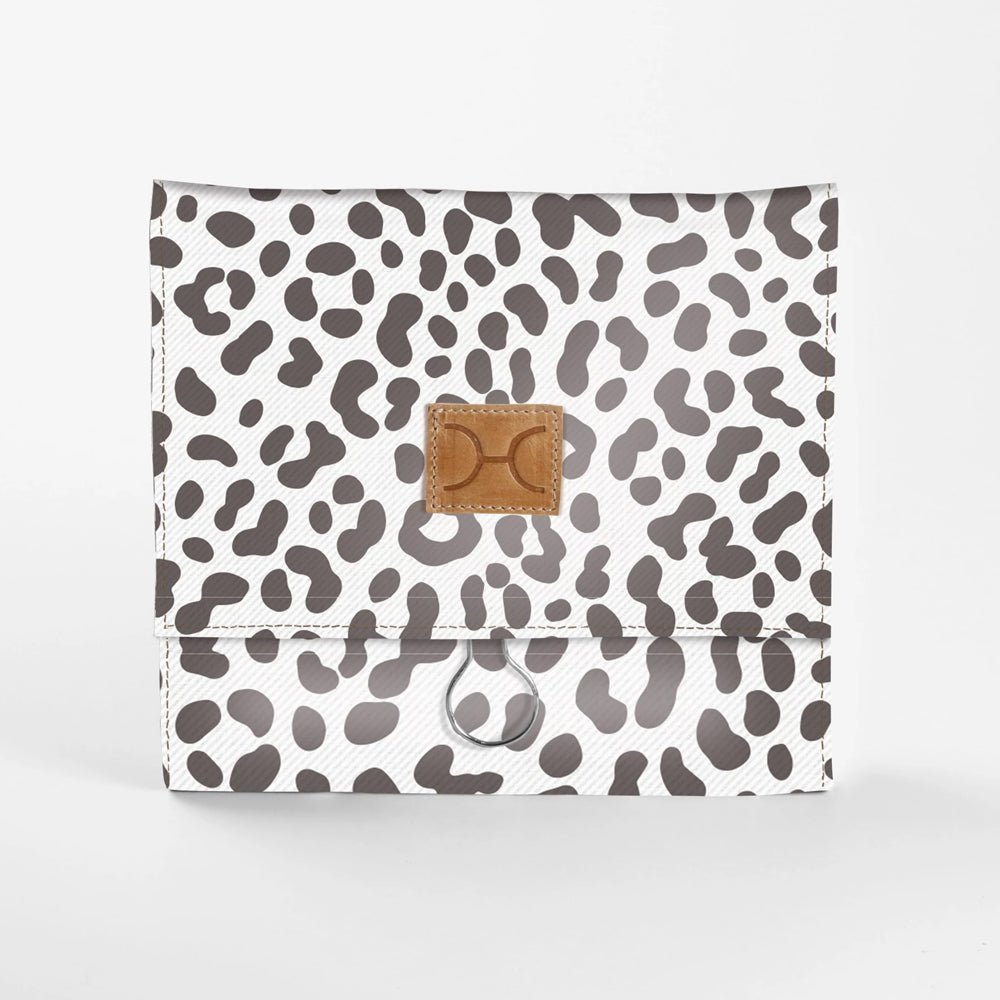 Thandana Roll Up Laminated Fabric Toiletry Bag With Hook - KaryKase