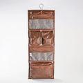 Thandana Roll Up Leather Toiletry Bag With Hook - KaryKase