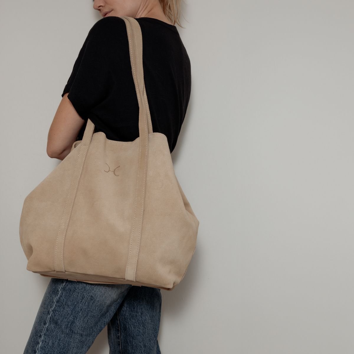 Thandana Sienna Suede Leather Handbag - KaryKase