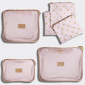 Thandana Travel Luggage Organiser Pods - 6 Piece Set | Nova - Blush - KaryKase