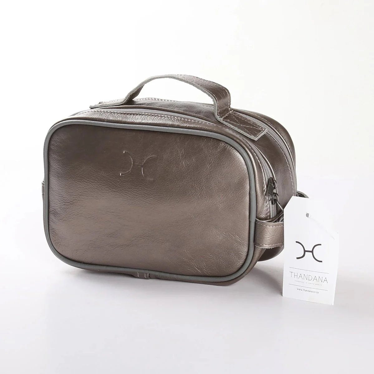 Thandana Unisex Leather Vanity Case - KaryKase